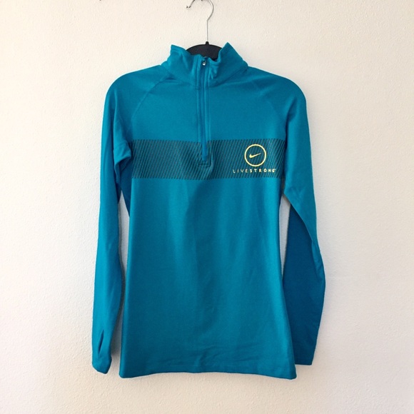 Nike Pro Combat Livestrong drift blue 1/4 … - Picture 3 of 13